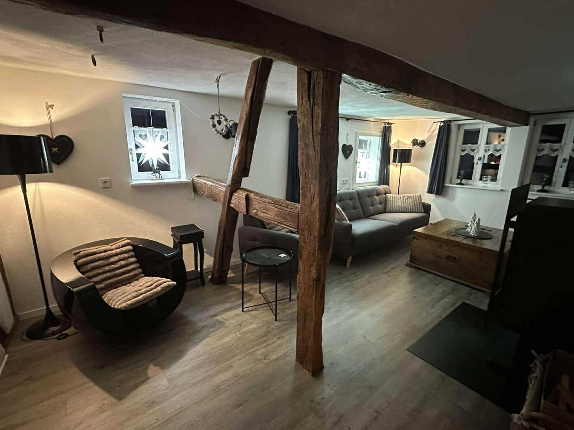 Altes Grabenhoefchen - 5 Sterne Ferienhaus Sondheim Buitenkant foto